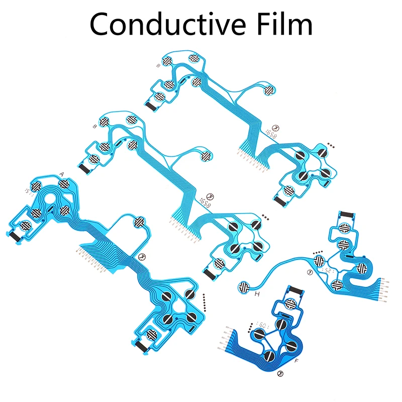 Controller Conductive Film Flex Cable Circuit Board For JDS-001 011 JDS-030 JDS-040 JDS-50 For PS4 Joystick Repair Part