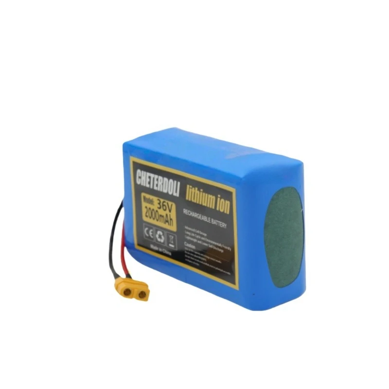 36V 10S1P/10S2P Lithium-ion Battery Pack for Hoverboard Self-balancing Scooter Electric Cycle High Quality Rechargeable Battery