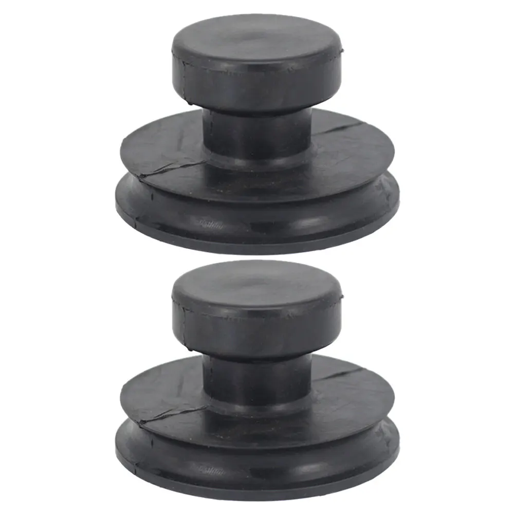 2 قطعة مقبض رفع المطاط لأوعية الغناء مقبض شفط محمول قبضة مريحة أدوات وعاء الصوت ملحقات اليوغا #6