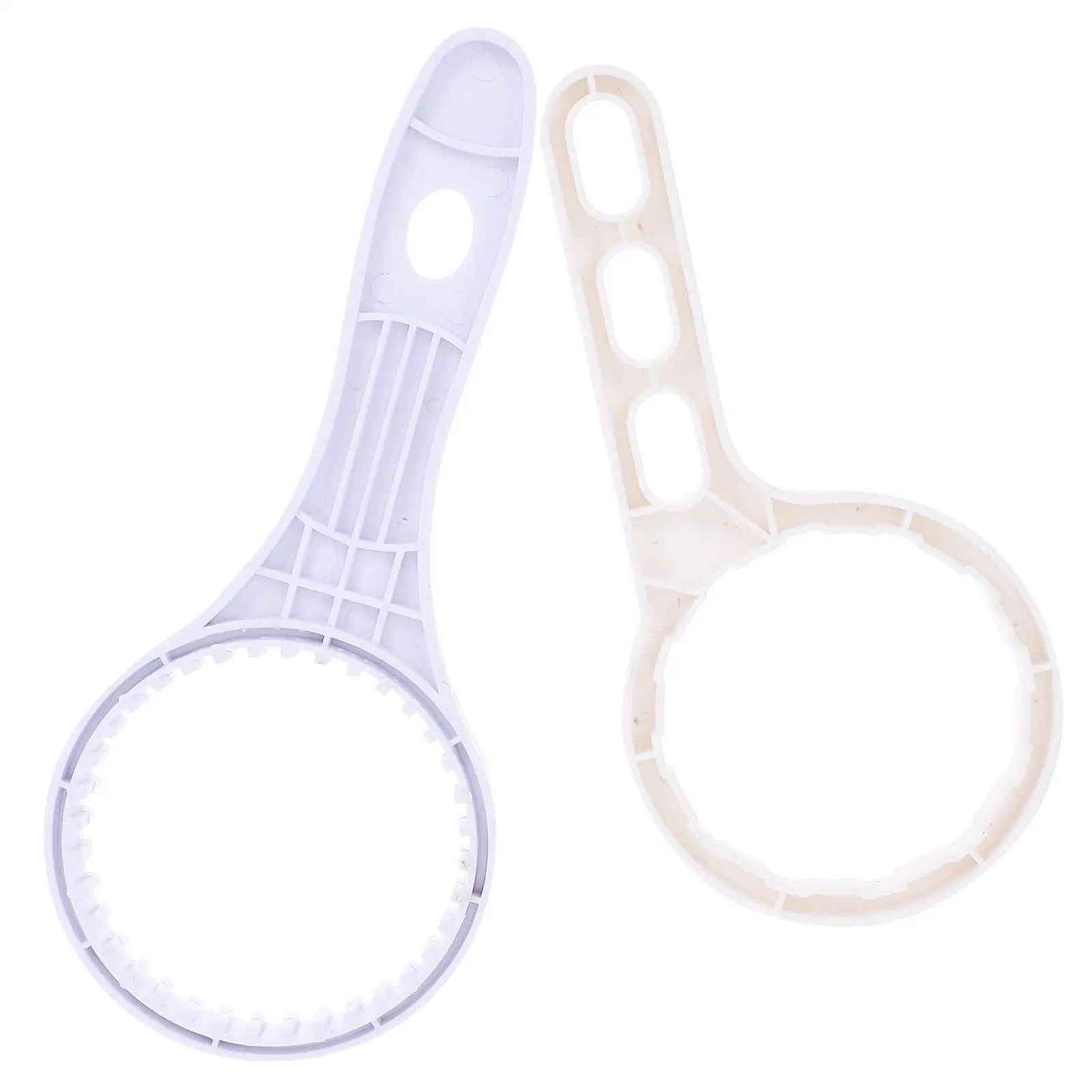 

2pcs Water Purifier Accessories Filter Bottle Wrench Tool Replacement Parts Disassembly Housing Whole House Universal Plumbers