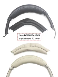 New Replacement Headband PU Leather Skin Protective Sleeve Compatible with WH-1000XM3 XM4 Wireless Headphone