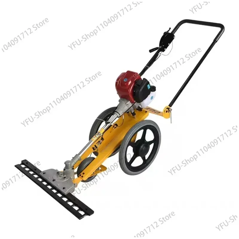 Gasoline Lawn Mower Hand-push Lawnmower Grass Cutter Weeder for Mowing Multi-purpose Agricultural Brush Cutter Reel Mowers