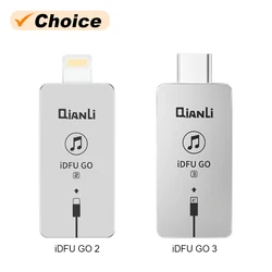 QIANLI iDFU GO 2 3 Fast-recovery Booster for IP 15 Pad No Need Changing Cable Type-C Lightning Port Enter Recover Mode tool