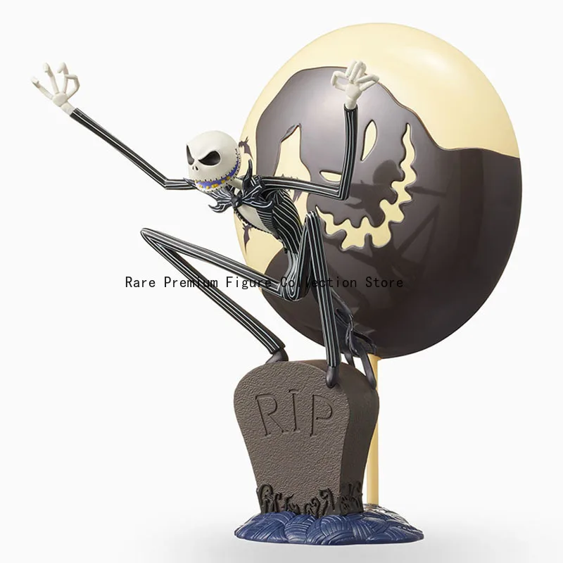 تمثال SEGA الأصلي The Nightmare Before Christmas Skull Prize - علامة تجارية جديدة غير مفتوحة، متوفرة في المخزون المزخرف الرسمي القابل للتجميع #4