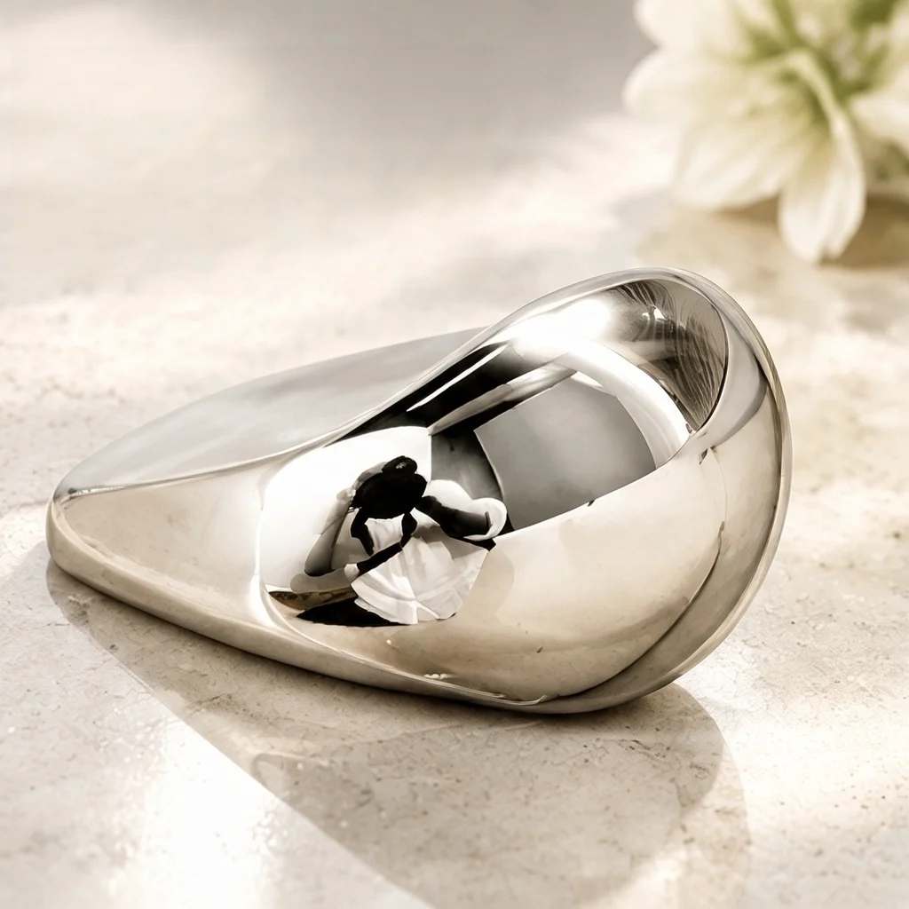 Sleek Titanium Silver Drawer Handles Nickel Plated Brass for Modern Cabinets and Wardrobes