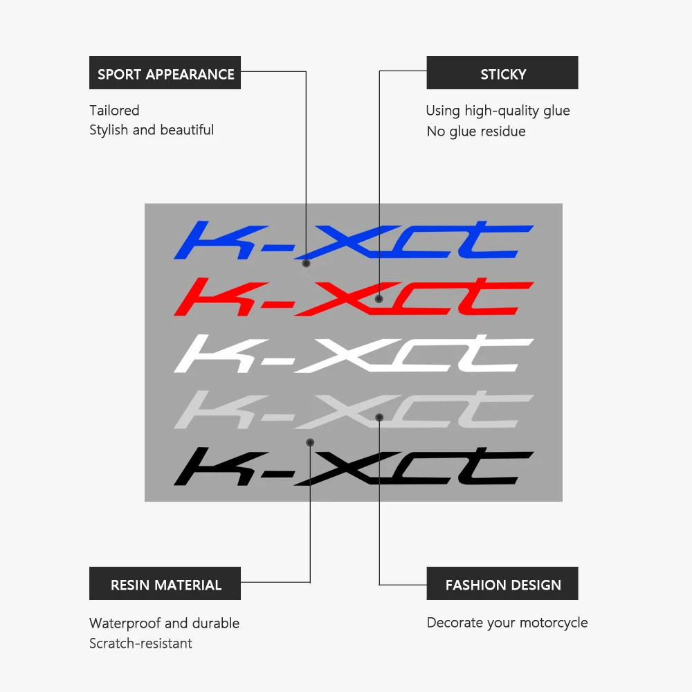 Мотоциклетные наклейки, водонепроницаемые наклейки K-XCT 125, аксессуары для Kymco K-XCT 300 KXCT 125i 300i 2013 2014 2015 2016 2017, стикер