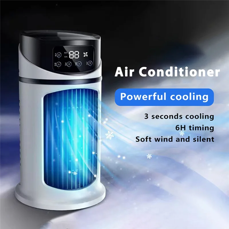 Air Cooler Home Dormitory Student Desktop Electric Fan Small Wind Office USB Refrigeration Air Conditioning Fan