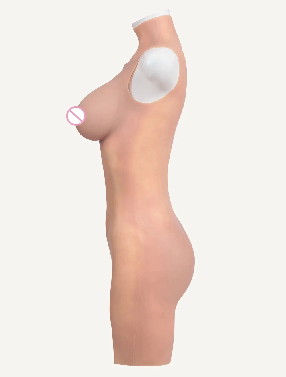 Realistic Silicone Full Body Suit Silicone Breast Forms Crossdressing Drag Queen Cosplay Silicone Chest Male to Female Vagina