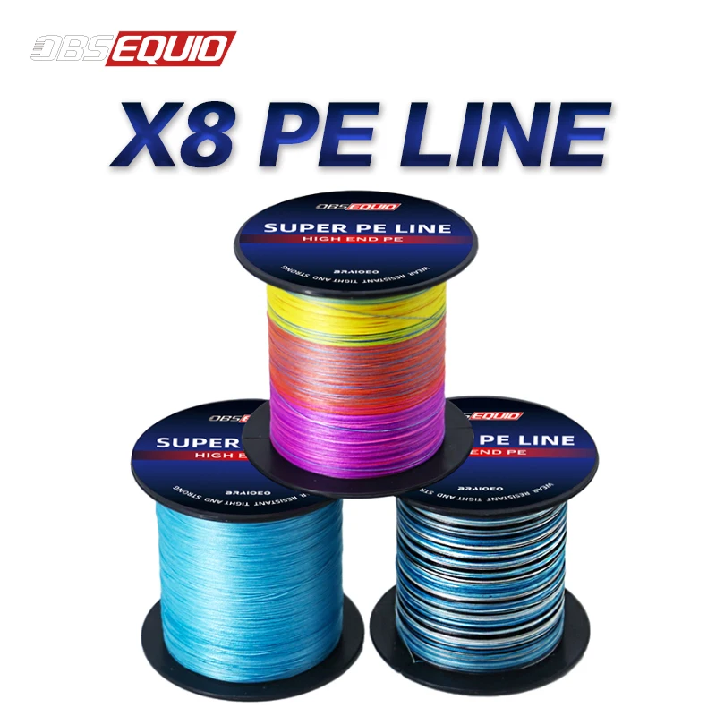 

OBSEQUIO Fishing Line Original Japan ygkpe X8 Braid PE Line 300m/500m Fishing Wire Multifilamento Sea Fishing High Stength