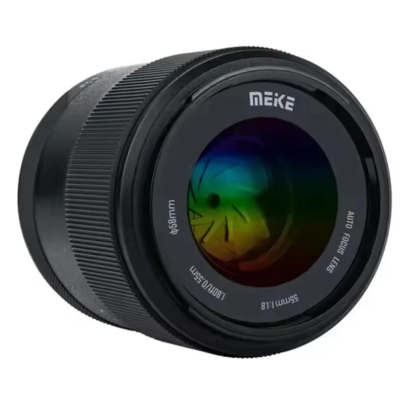 

Meike 55mm F1.8 Pro Full Frame Auto Focus STM Low Dispersion & High Resolution Lens for Sony E/Nikon Z/Panasonic L Mount Cameras