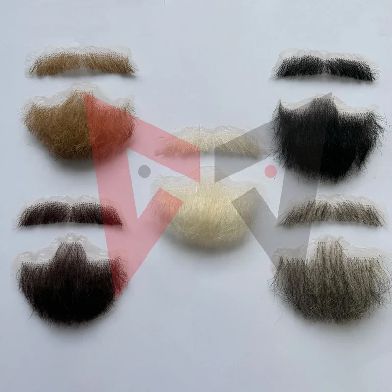 New Hand Made Beard Makeup Fake Beard Mustache Used In Daily Life Video FilmTelevision Production Handmade Cosplay Accessories