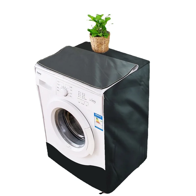 Automatic Roller Washing Machine Cover Dustproof Front Open Washing Machine Protection Sunscreen Aging Household Supplies