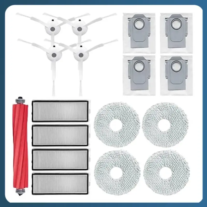 

AB02 For Roborock Qrevo Pro/ Qrevo Maxv/ Qrevo S Robot Vacuum Accessories Mop Cloth Filter Main Side Brush Parts Replacement