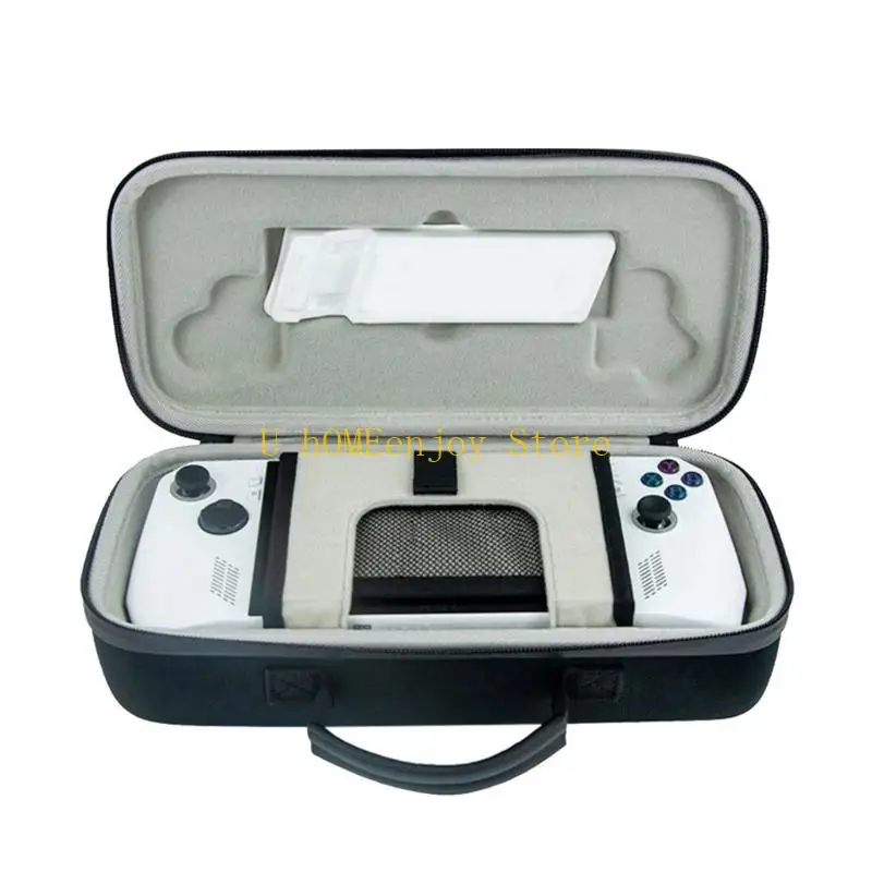 B0kf Shockproof Shock Hard Shell Casing Case Antifall Storage Bag for Rogally Console