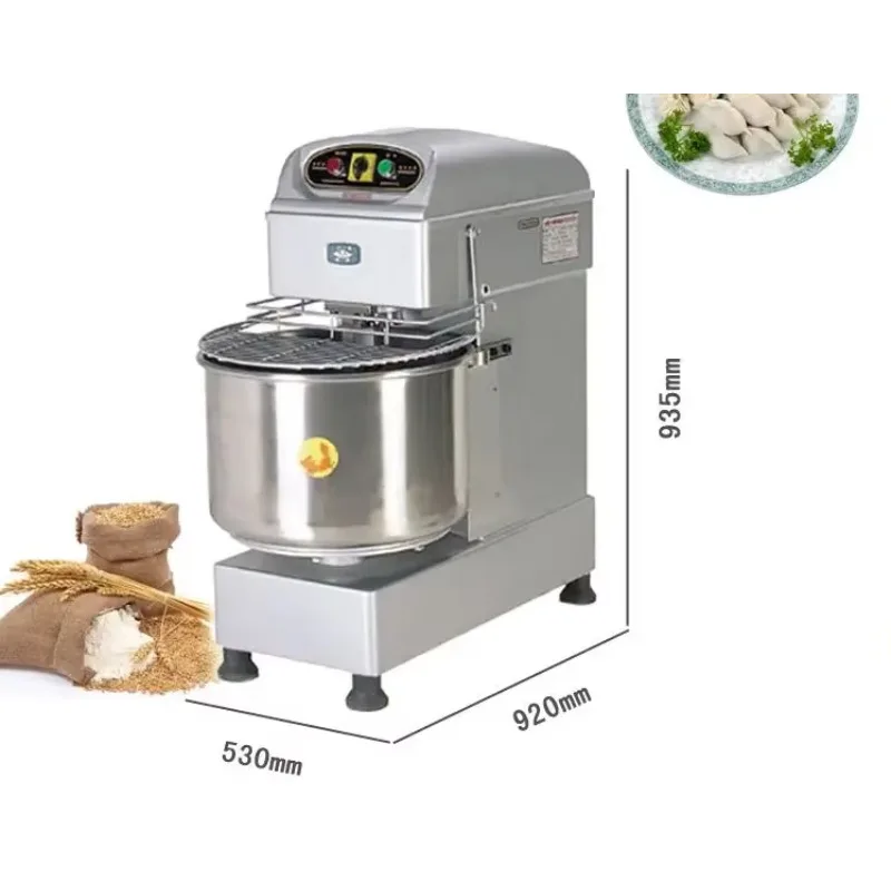 100kg Industrial Bakery Stand Mixer Flour Egg Bread Cake Dough Mixing Machine