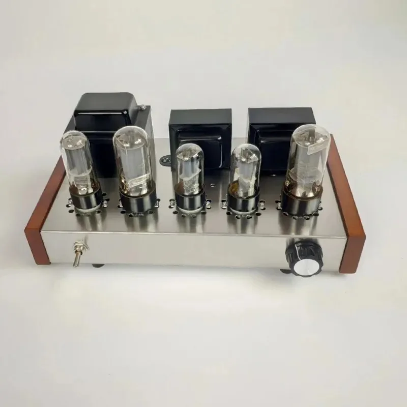 Neuer DIY 6P3P Heim-Audio-Röhrenverstärker Neues Computergehäuse 6N9P Reiner Komplett-Röhrenverstärker Bausatz DIY-Kit 8W+8W AC110V/220V