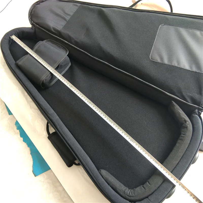 Black Electric Guitar Bag, Headless Guitar Backpack, Double Straps Bag, BJ-569