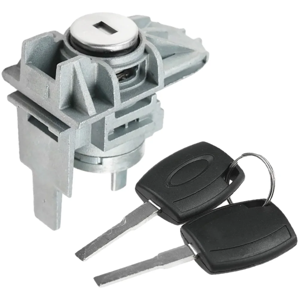 Kit de cilindro de cerradura de puerta con llave 1552849 delantera izquierda para Ford Ranger 2013-2020 para Ford S-MAX/Galaxy 2006-2015