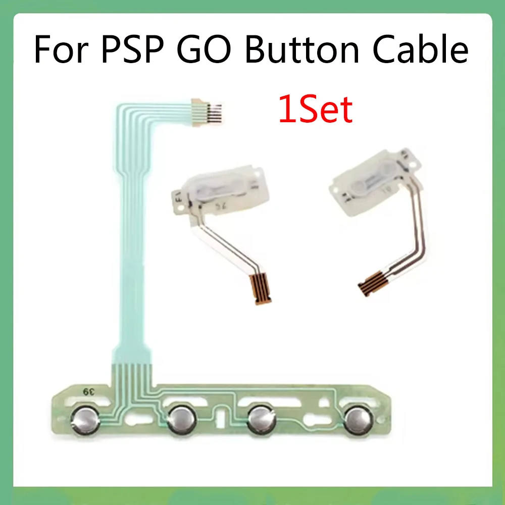 1Set For PSP GO Button Cable Select Home VolumeStart Let Right Button Ribbon Flex Cable L R Key Cable  For Replacement Part