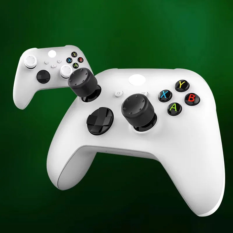 DATA FROG 8pcs Silicone Analog Thumb Stick Grip Caps for Game Controller, Replacement for Xbox Series X S/PS5 PS4/Switch Pro view 4
