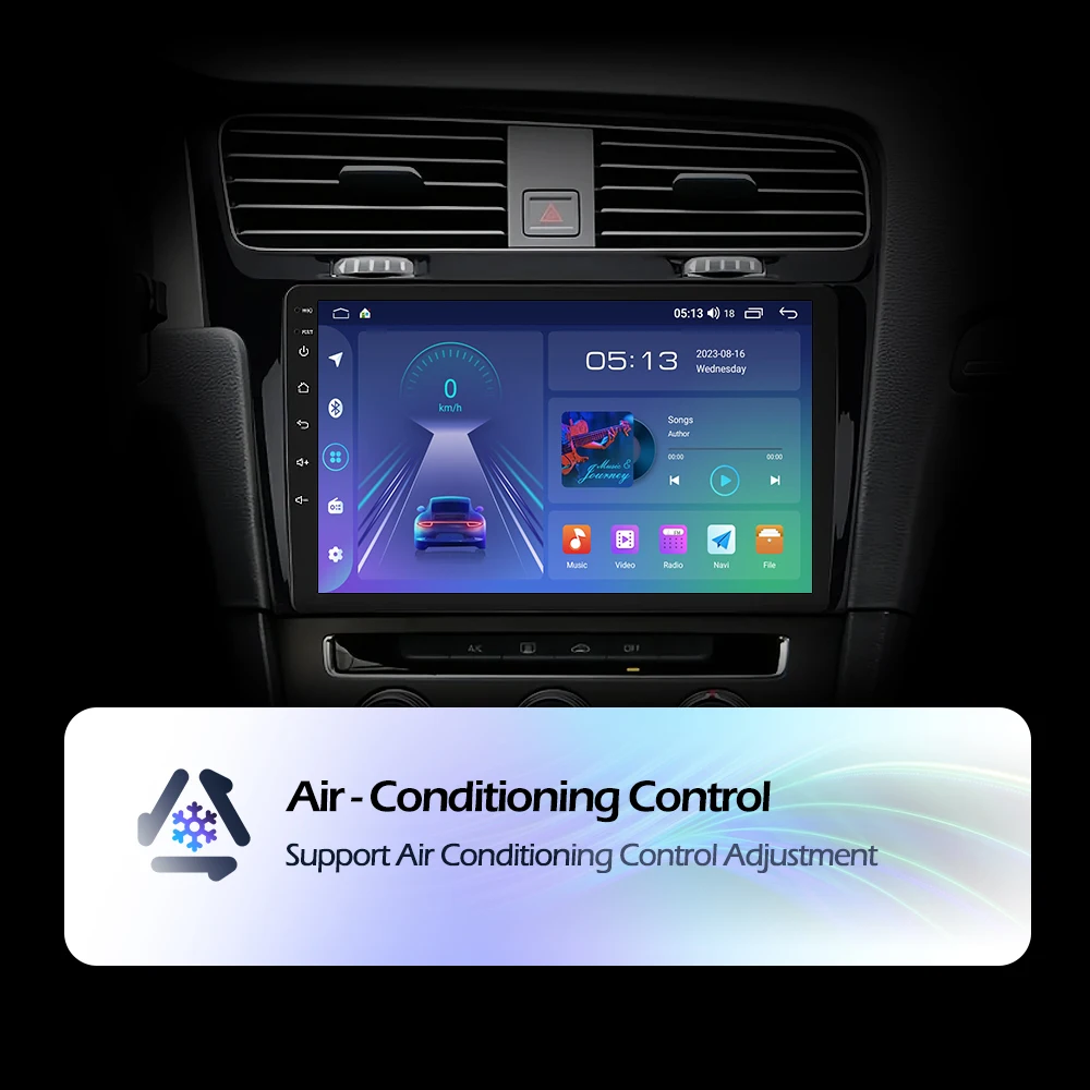 Android 14 For Volkswagen VW Passat B6 B7 CC 2007-2016 Carplay Radio Multimedia Player Auto Car Radio 5GWIFI 4G GPS DSP