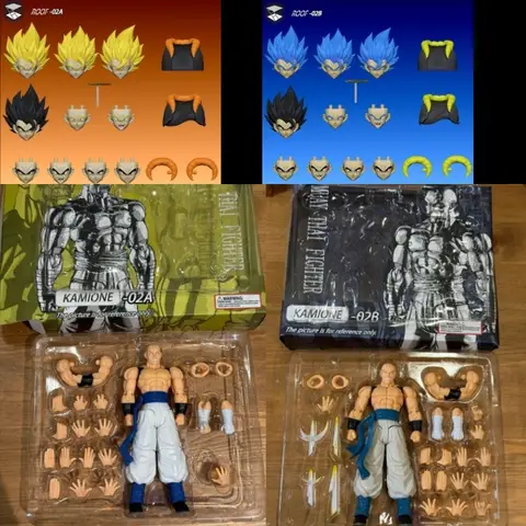 Tonsenarttoys Kamione Dragon Ball Z SHF Super Saiyan SSJ SSJ2 Gogeta Son Goku Trunks Anime Actionfigurer Leksaker Modeller Present 10 best sales sh figuarts boku no hero - №5