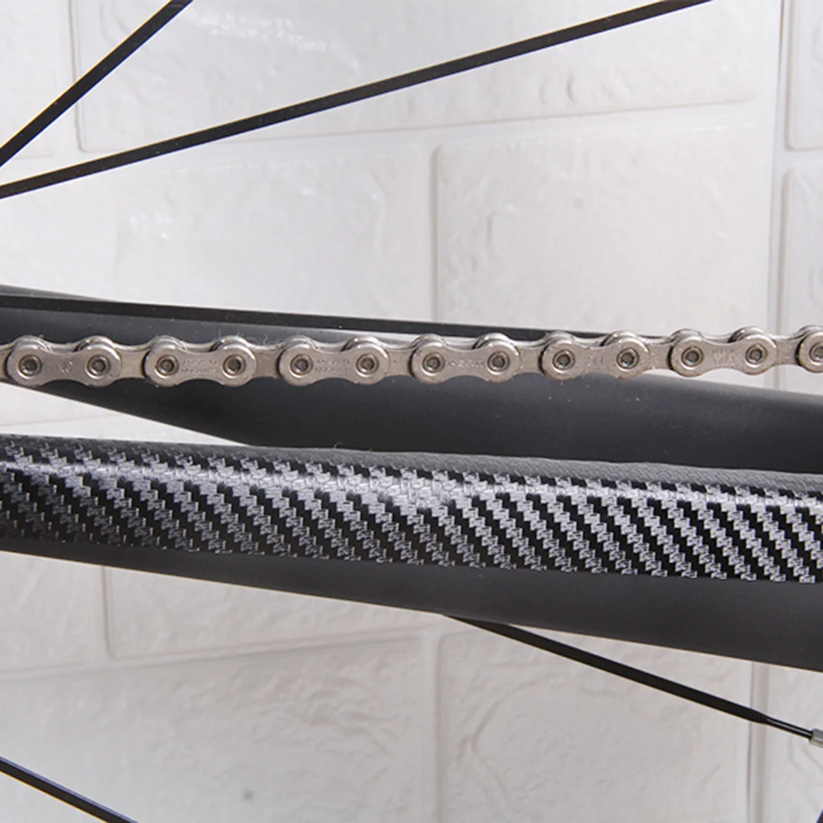 

Carbon Protector Set Bike A5 Sized Cast Vinyl Stickers Wraps Carbon Fibre Chainstay Sticker Cycle Guard