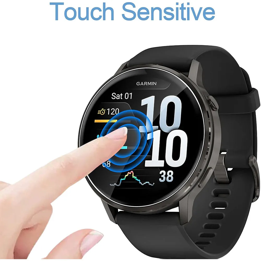 BEHUA 3 uds película de hidrogel para Garmin Venu 4 41mm/45mm Smartwatch HD cubierta protectora de pantalla suave transparente películas protectoras no de vidrio