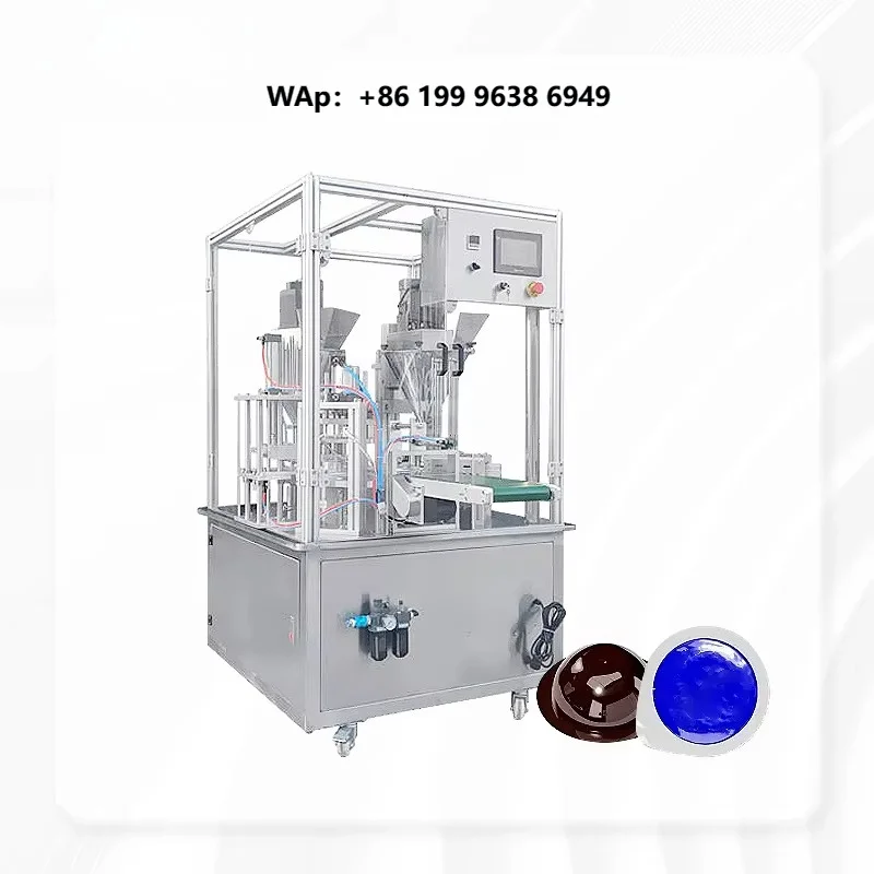 High Speed  Coffee Cup Packaging Machine Sealing and Filling Machine