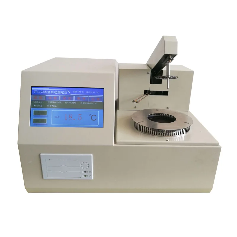 

Automatic closed flash point tester, diesel fuel, open cup method flash point, tester new
