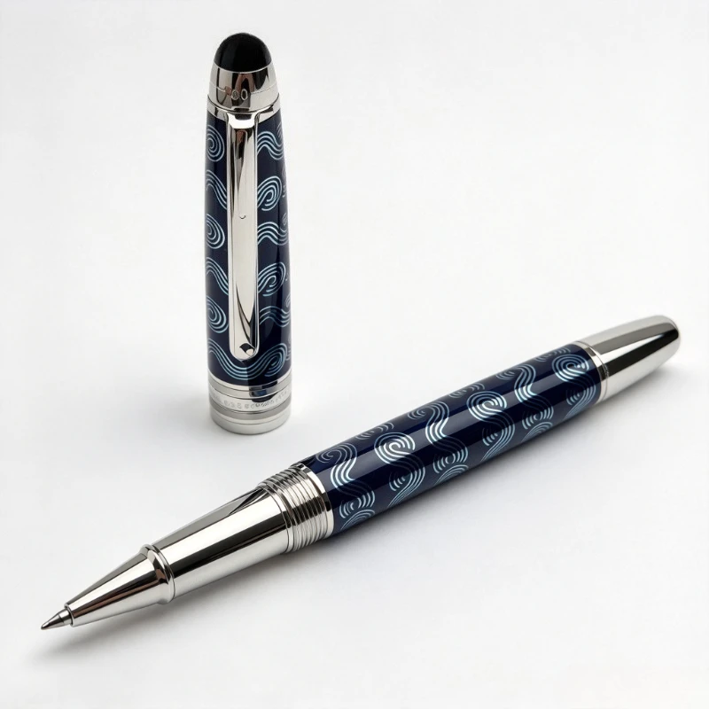 Luxury M B Style Gen Pen Gift for Men Business Office Writing Black Resin Precious Blan-Mont Fountain Pen Business Ball pens