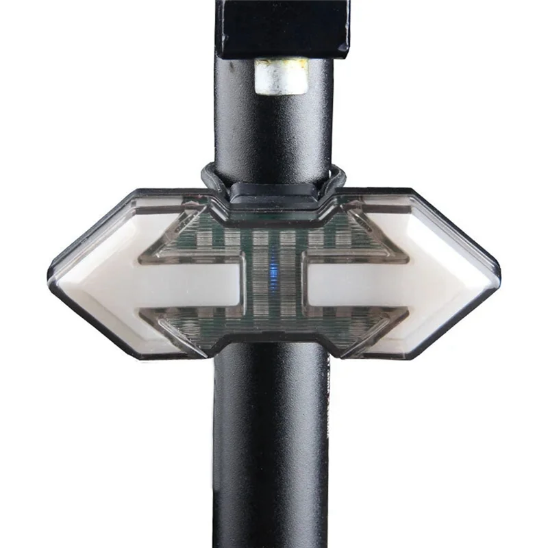 ABJM-جهاز تحكم عن بعد لاسلكي USB شحن LED أضواء خلفية توجيه الدراجة الذيل ضوء الدراجة الخفيفة