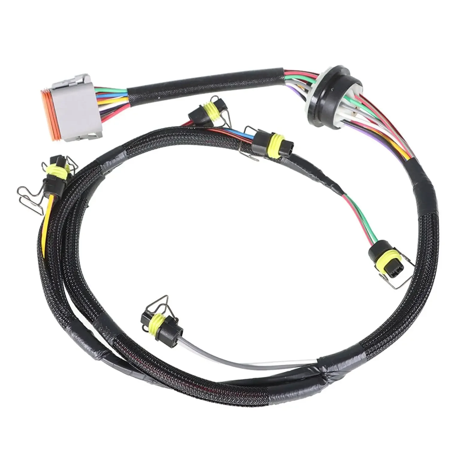 MSparts Fuel Injector Wiring Harness Replace 222-5917 2225917 Replacement for Caterpillar C7 Engine