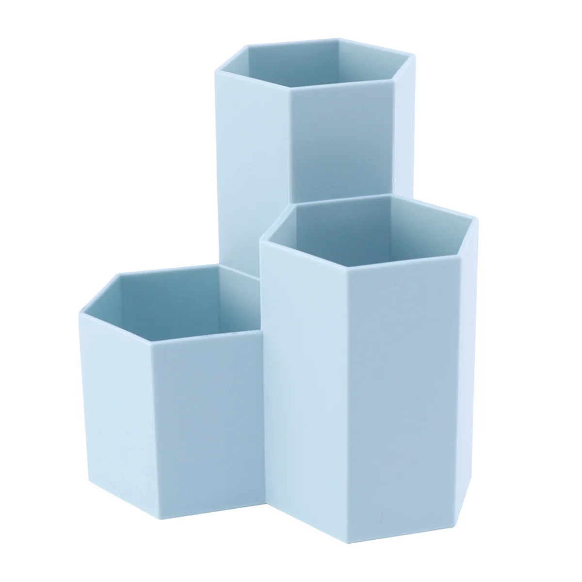 متعددة الوظائف مسدس حامل قلم منظم مكتب ماكياج فرش أحمر الشفاه قلم رصاص صندوق تخزين تصميم سلس