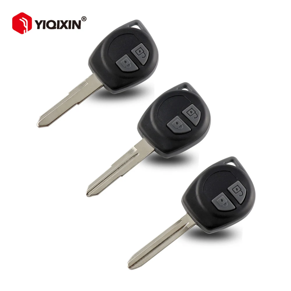 Obudowa kluczyka samochodowego YIQIXIN do Suzuki Grand Vitara SWIFT SX4 Alto 2005-2010, ostrze HU133R TOY43 SZ11R, 2 przyciski, zamiennik