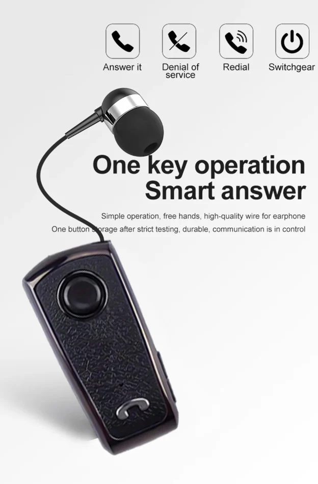 K6-Bluetooth-Kopfhörer, In-Ear-Kopfhörer, Kopfhörer mit Bass und Geräuschunterdrückung, Hi-Fi-Stereo-Kopfhörer – Detail 6