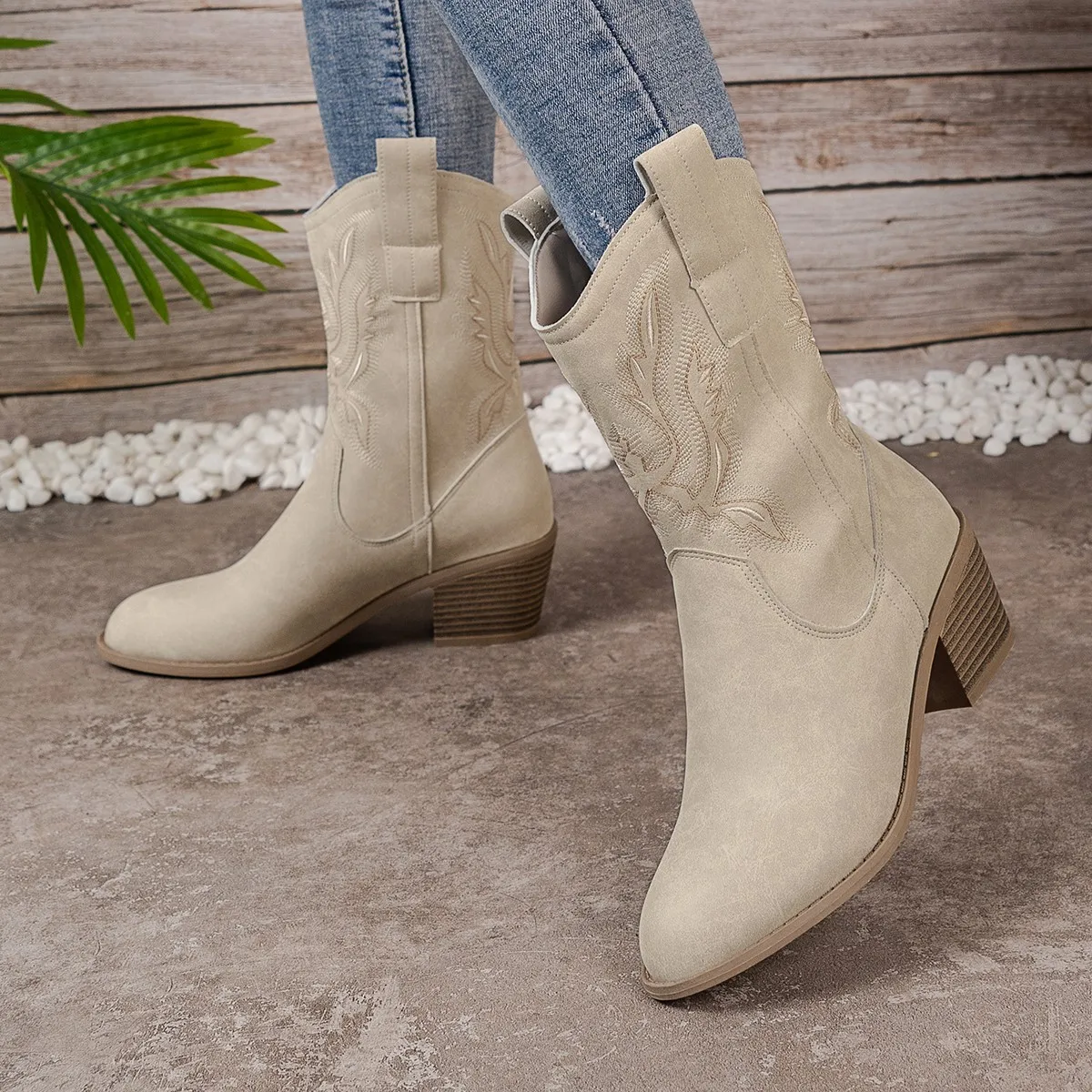 Botas planas suaves antideslizantes para mujer, sandalias auténticas, transpirables, con agujeros, cómodas, hasta el muslo, para primavera y verano, nuevas