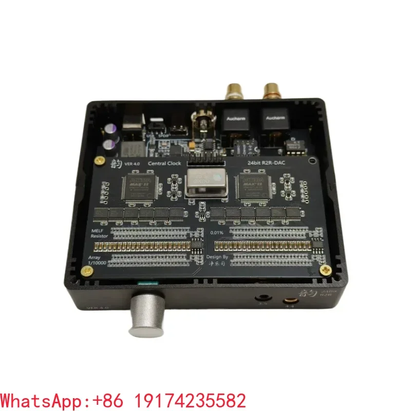 R2R Decoder V4, Zero Background Noise, One Ten Thousandth Precision Resistor (0.01%) Dynamic Compensation 24 Bit Decoder