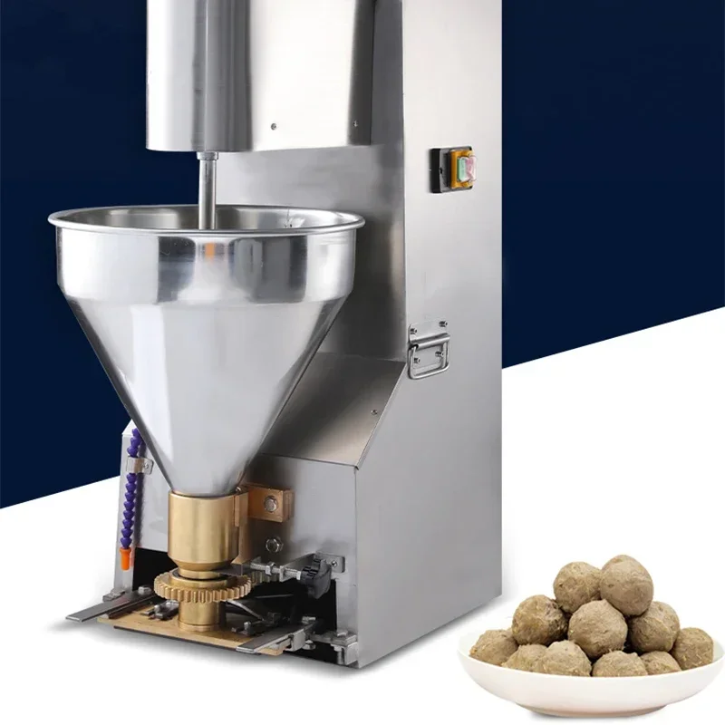 Commercial Meatball Machine 1100W Automatic Fish Beef Meat Balls Forming Making Molding Maker