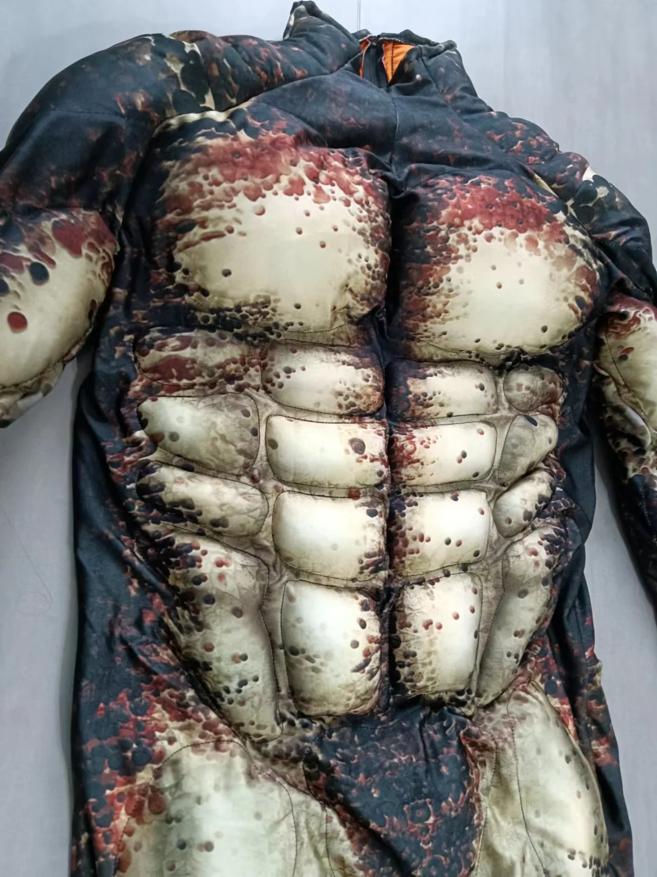 High Quality Full Body Muscle Padding Predator Cosplay Costume Six Pad Muscle Predator Suit