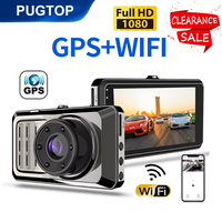 Car DVR WiFi Dash Cam Front and Rear View Camera Full HD 1080P Drive Video Recorder Auto Dashcam GPS Car Accessories  Black Box