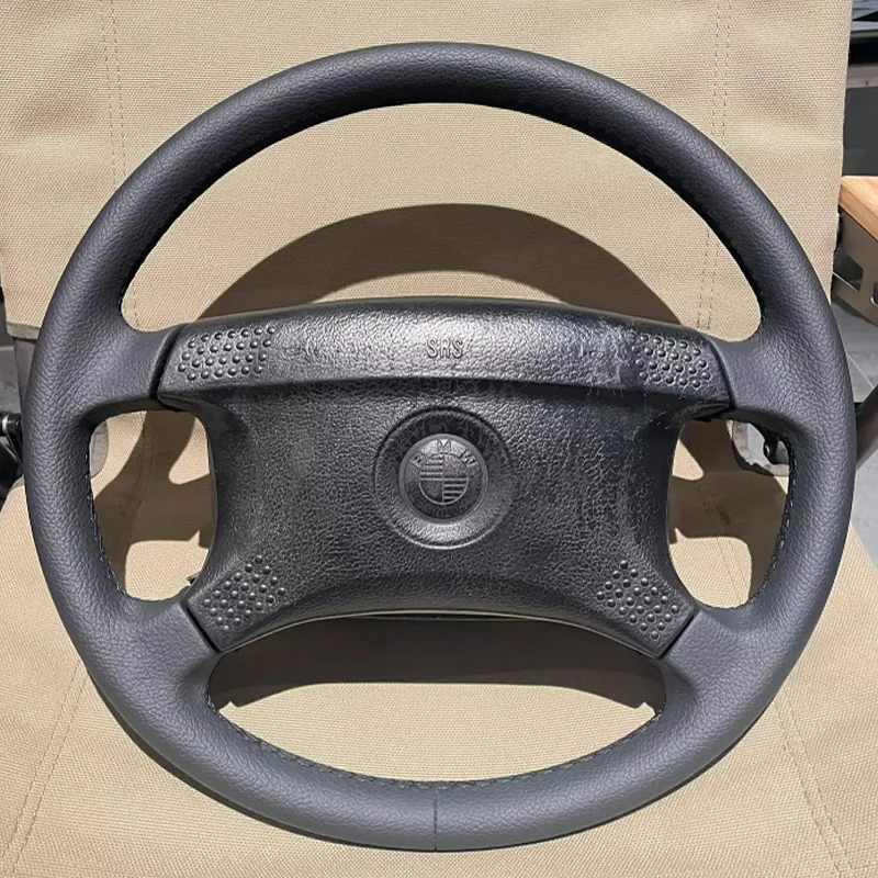 

Hand Stitched Non-slip Car Steering Wheel Cover for BMW E34 E32 525i 530i 535i 540i 740i 750i 328i Convertible 1982-1997