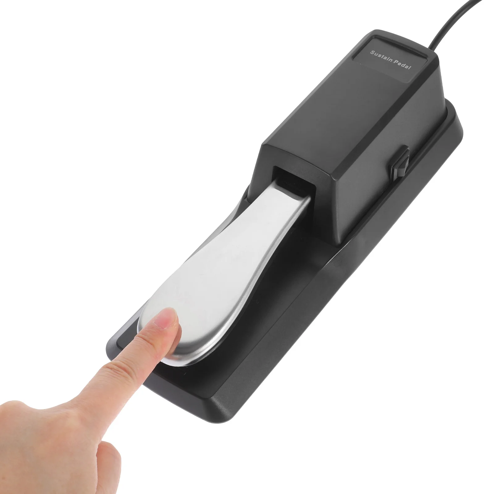 

1Pcs Sustain Pedal Universal Durable Classic Alloy Steel Piano Keyboard Foot Pedal Electronic Keyboard Instrument Accessories