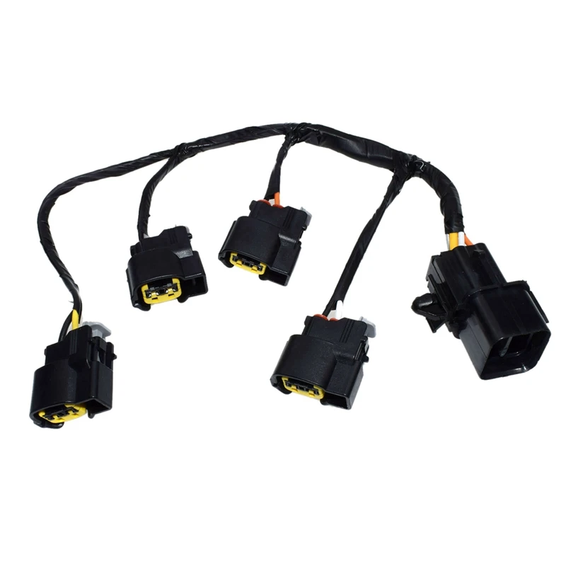 6X 27350-2B000 Ignition Coil Cable Plug Wire Harness For Kia Rio Soul Ceed Cerato Spectra Forte Rondo Hyundai Elantra