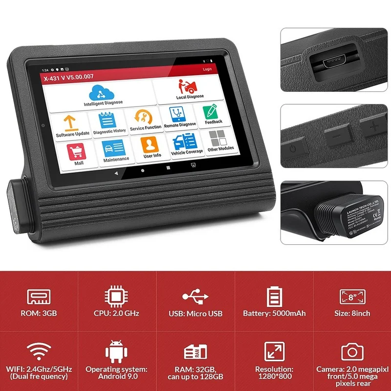 New Eliite Version LAAUNCH X431 V V4.0 Car Full System Diagnostic Tool With 30+Special Functions