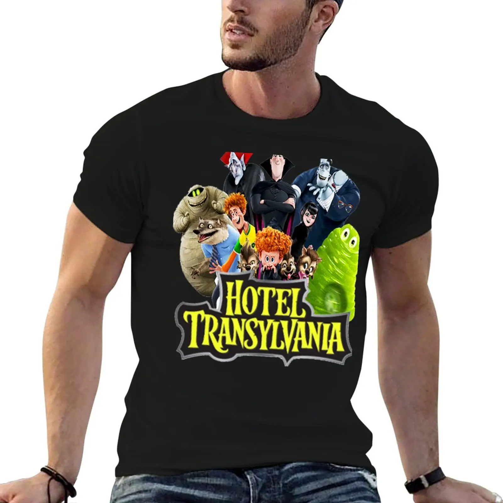 

Подарок для фанатов в отеле Transylvania, футболки с рисунком для мужчин, мужская футболка, футболка