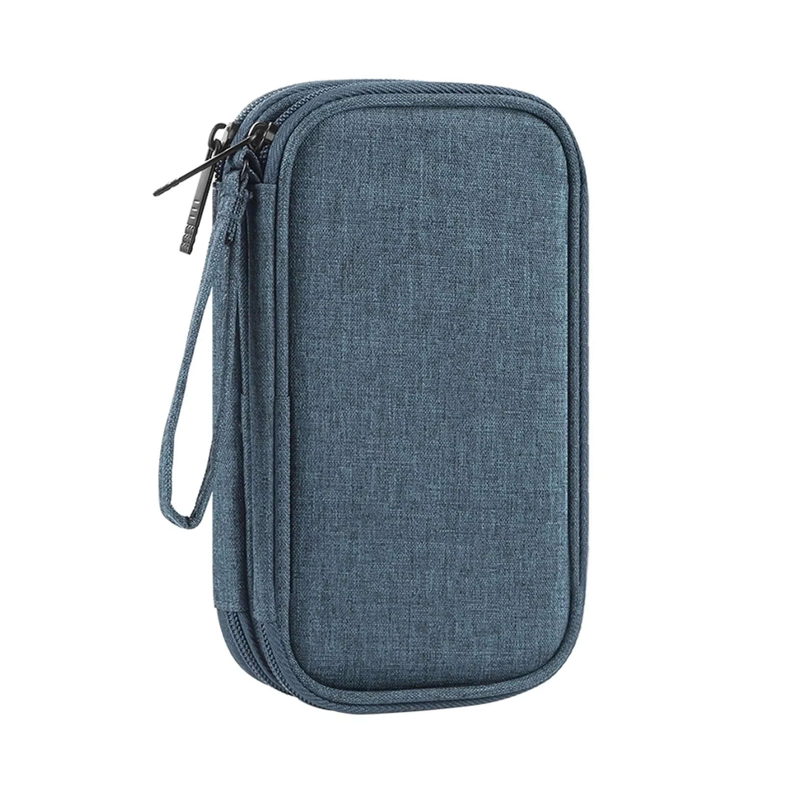 HAWEEL kabelorganizer, waterdichte opbergtas voor powerbanks, digitale kabels, oordopjes, Oxford-stof, oordopjeshouder