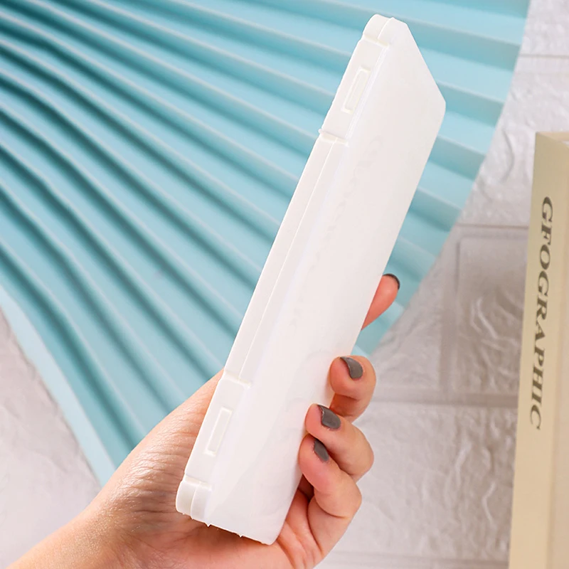 Caja de plástico para pestañas postizas, estuche vacío de viaje, contenedor de almacenamiento, organizador de cosméticos, portátil
