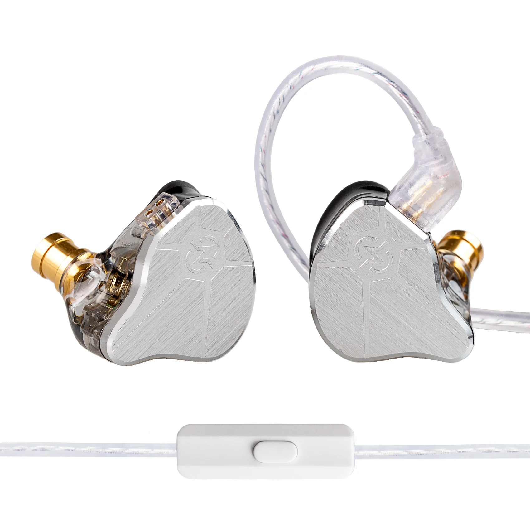 CCZ-Auriculares intra-auriculares híbridos, 2Pin-Z Wided Headest, Auscultadores intra-auriculares, IEM, High Dynamic, Música, Desporto, BC04, 10mm, DD + BA