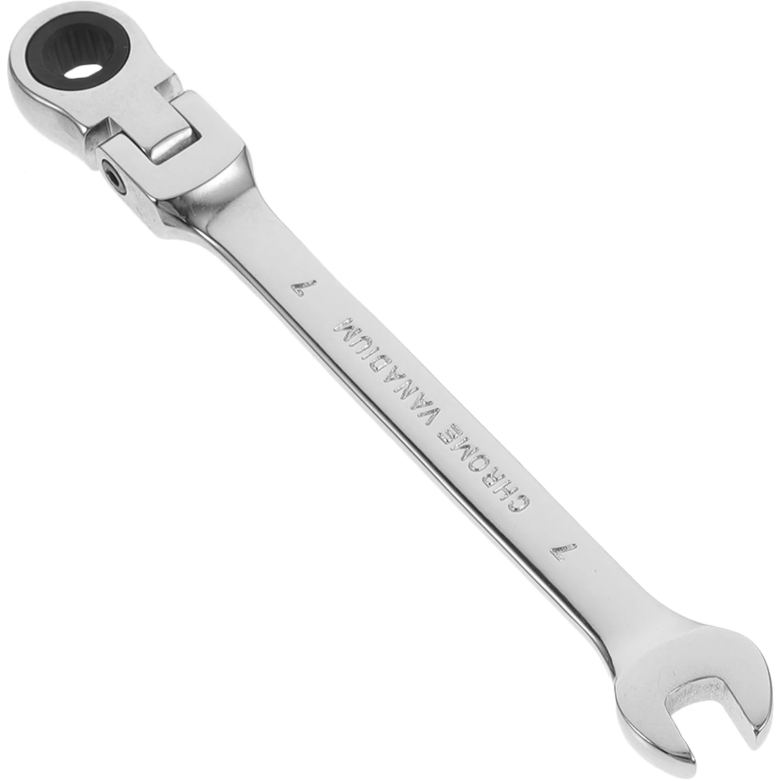 Flex-Head Ratcheting Combination Wrench Spanner Tool Dual Low Profile Metric Wrenches